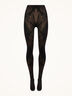 Metallic Jacquard Tights