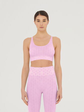Succession Logo Chain Crop Top