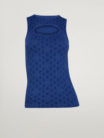Succession Logo Chain Top Sleeveless
