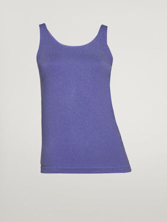 Shiny Top Sleeveless