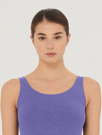 Shiny Top Sleeveless