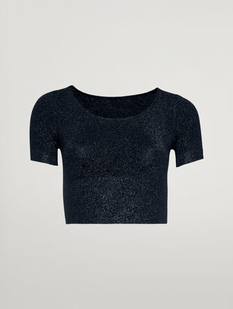 Shiny Crop Top