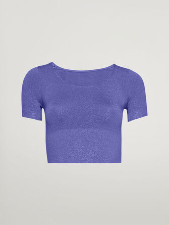 Shiny Crop Top