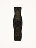 Metallic Jacquard Dress