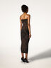 Metallic Jacquard Dress