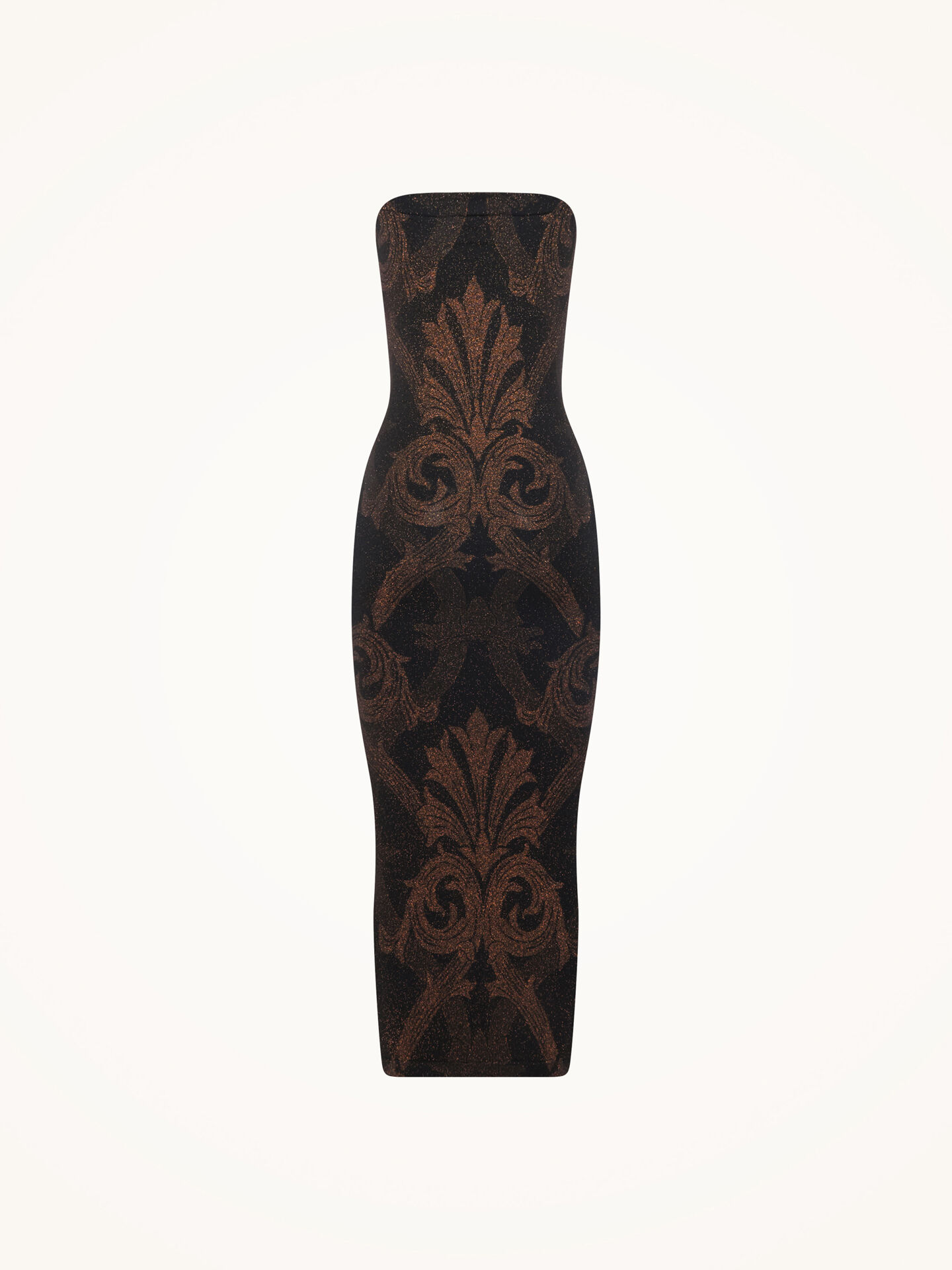 Metallic Jacquard Dress