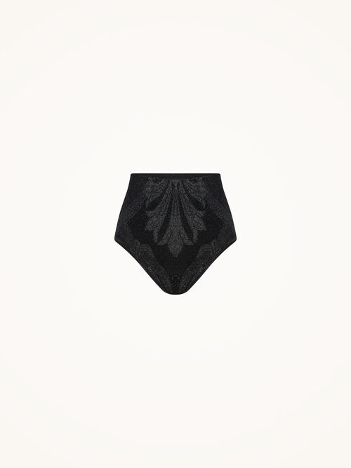 Metallic Jacquard Shorts