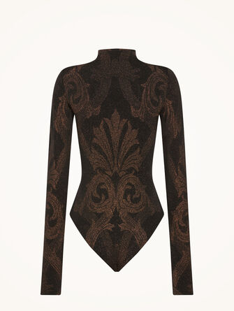 Metallic Jacquard Body