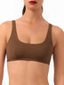 Sheer Opaque Swim Top