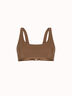 Sheer Opaque Swim Top