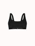 Sheer Opaque Swim Top