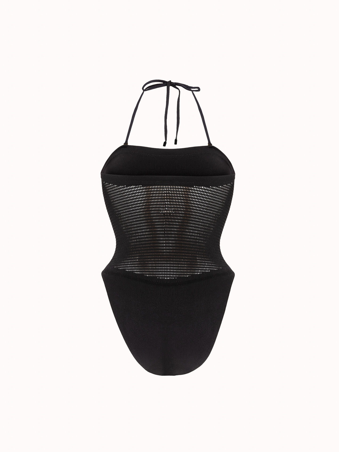 Net Ribs Swim Bodysuit
